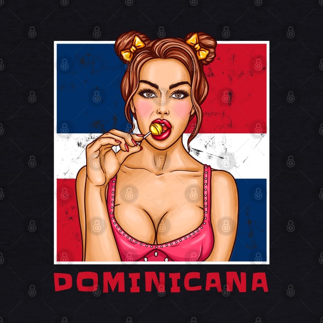 Proud Dominicana Flag, Republica dominicana gift heritage, Dominican girl Boy Friend dominicano by JayD World